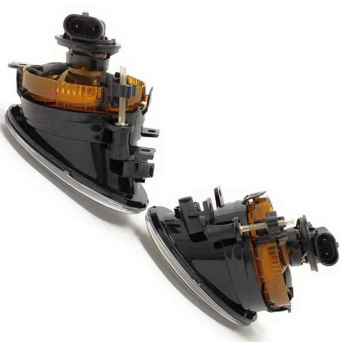 Front Bumper Fog Lights Driving Lamps For VW Transporter T5 T6 2010-2015 Pair