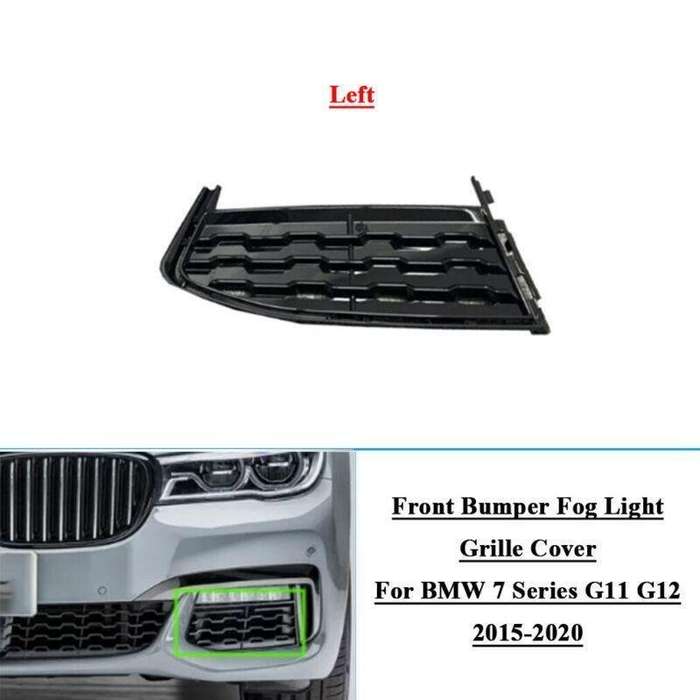 Front Bumper Fog Lamp Grille Cover For BMW 7 Series G11 G12 2015-2020 Left