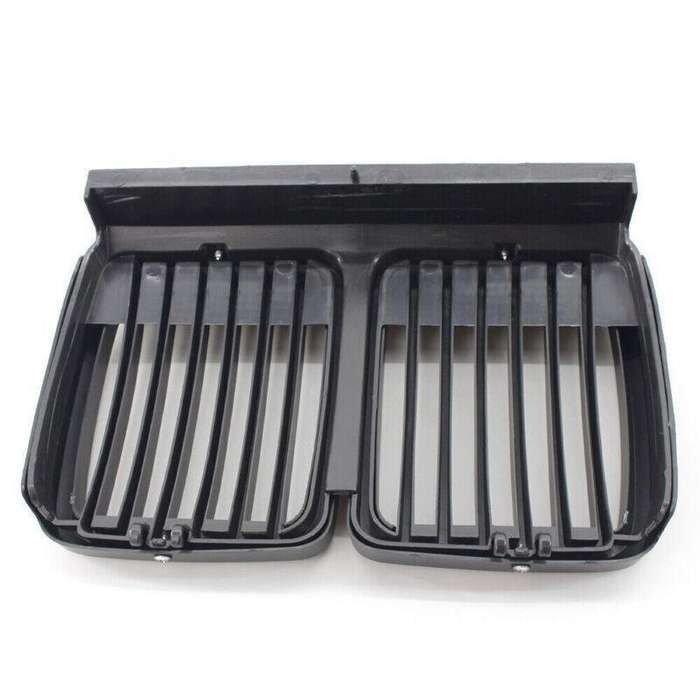 2X/Set Car Front Racing Grille Fit for BMW 3 Series E30 1984 - 1992 Mesh Grill