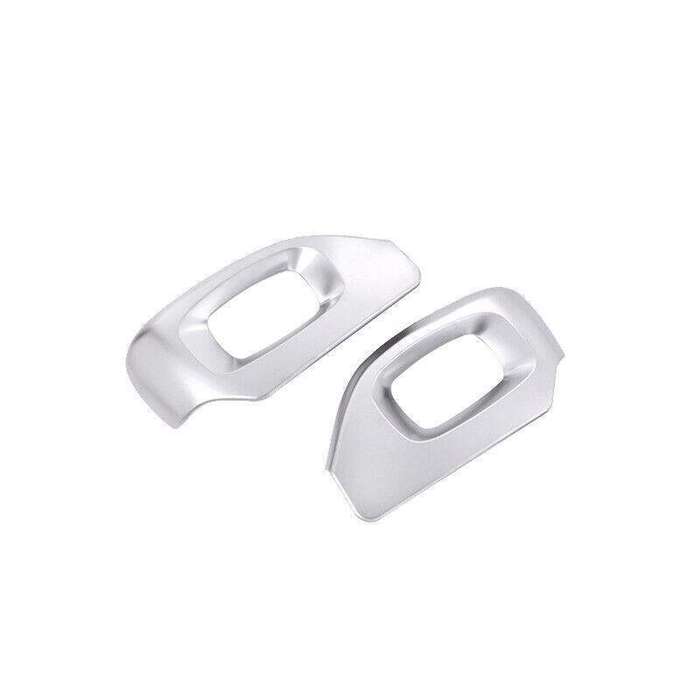 For Range Rover L405 2013-2017 Matte Silver Seat Button Handle Frame Cover Trim