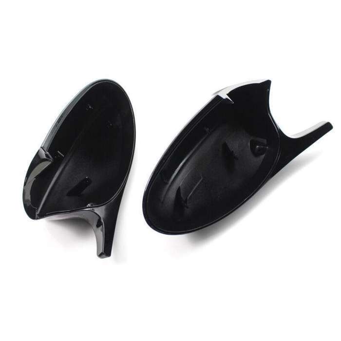 Pair of Gloss Black M3 Style Side Mirror Cover Cap For BMW E90 3 Series PRE-LCI