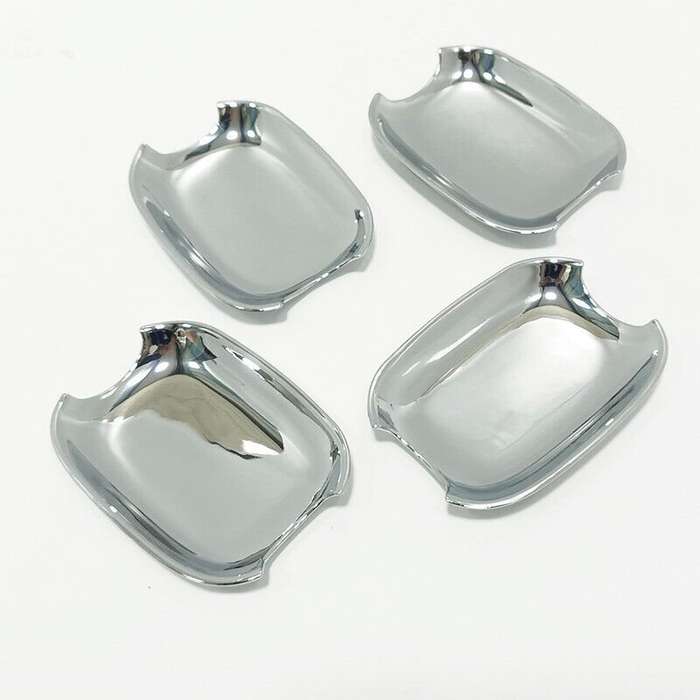 Fit For Audi Q5/Q3/Q7/A4/A5 Chrome ABS Exterior Side Door Bowl Cover Trim 4pcs