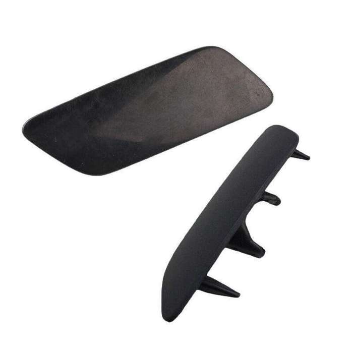 Front Bumper Headlight Washer Cover Cap For Audi C6 A6 2009-2011 Pair