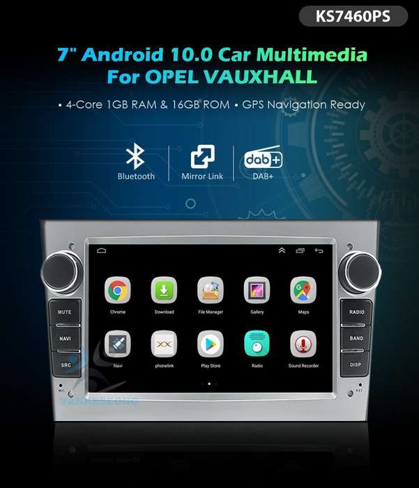 FOR VAUXHALL ANTARA ASTRA MK5 CORSA C D FM RADIO STEREO GPS SATNAV HEAD UNIT+DVR