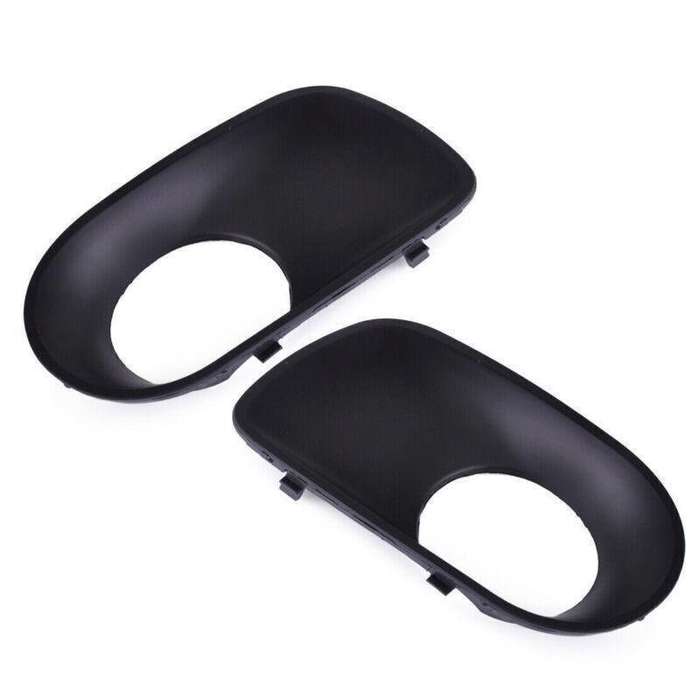Pair LH+RH Side Front Bumper Cover Fog Light Lamp Trim For BMW X5 E53 2003-2006