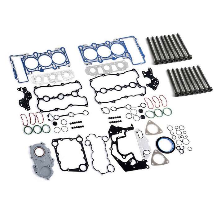 3.0TFSI Engine Gasket Seals Kit w/ Head Bolts For VW Touareg Audi A4 A5 A6 A7 Q7