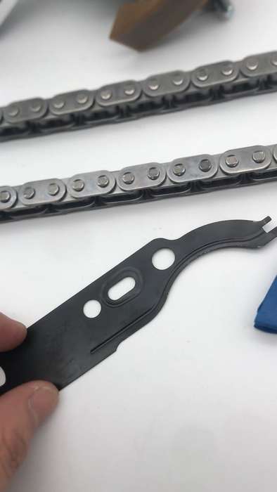 Engine Timing Chain Tensioner Gasket Set Kit Left + Right 1 Pair For Audi A6 VW