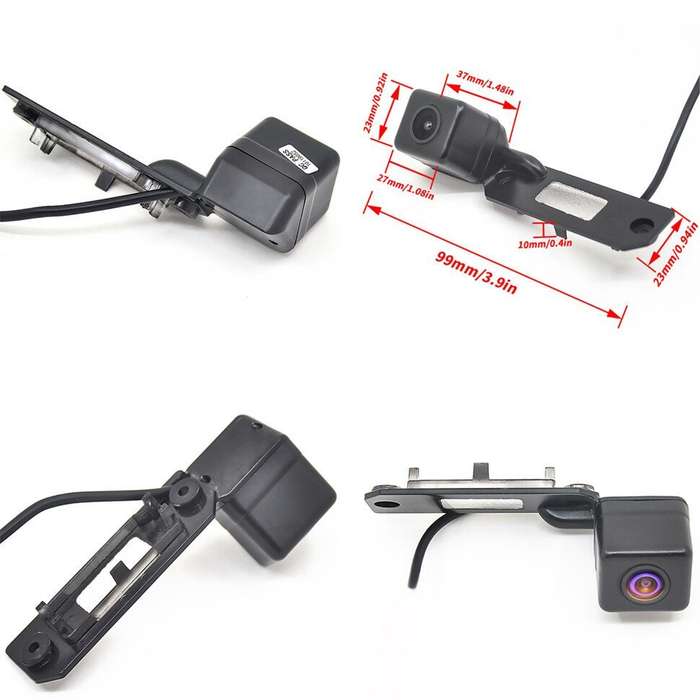 Wireless Reverse Camera For VW Passat B5 B6 B7 CC Jetta MK5 Number Plate Light