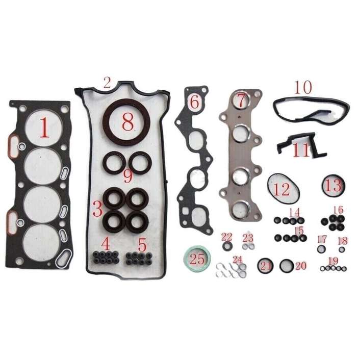 4E 4EFE Engine Full gasket set kit for TOYOTA COROLLA E11 /LIFTBACK/COMPACT WAGO
