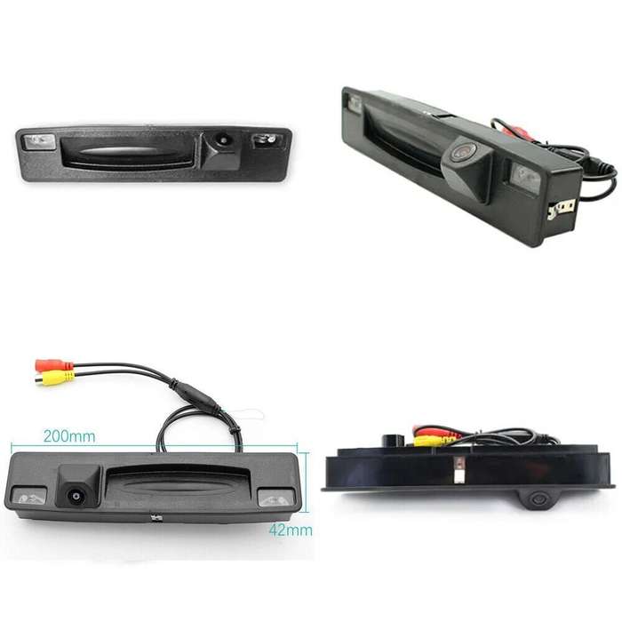 Auto Rear View Camera Night vision For Ford Fiesta MK8 2017-2022 Griff Grifftaster