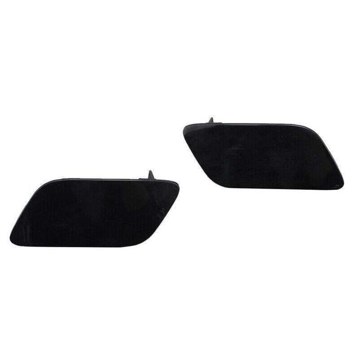 Pair Bumper Headlight Washer Cover Cap For AUDI Q3 2012-2014