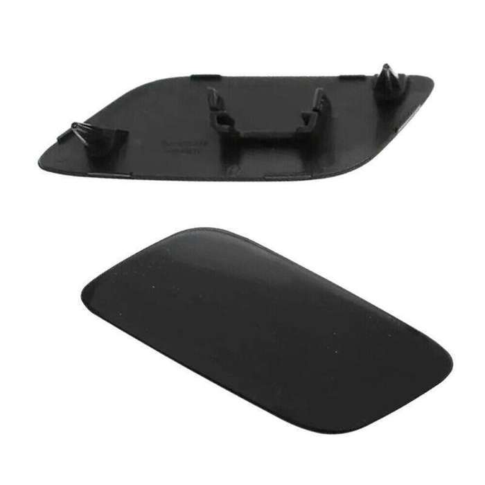 Pair Bumper Headlight Washer Cover Cap For AUDI Q3 2012-2014