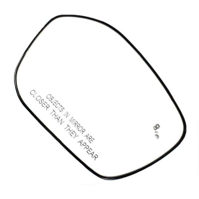 Blind Spot View Rear Mirror Glass For 2022-2023 Honda Civic Right Side