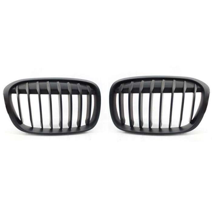 MATTE BLACK Front Grille Fit for BMW F48 F49 X1 X-Series 2016-2017