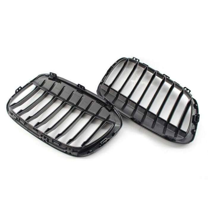 MATTE BLACK Front Grille Fit for BMW F48 F49 X1 X-Series 2016-2017