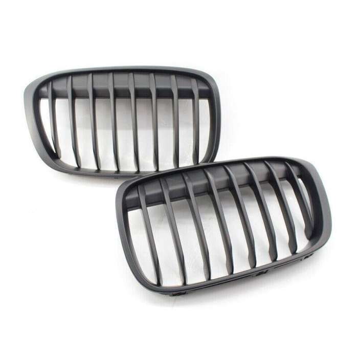 MATTE BLACK Front Grille Fit for BMW F48 F49 X1 X-Series 2016-2017