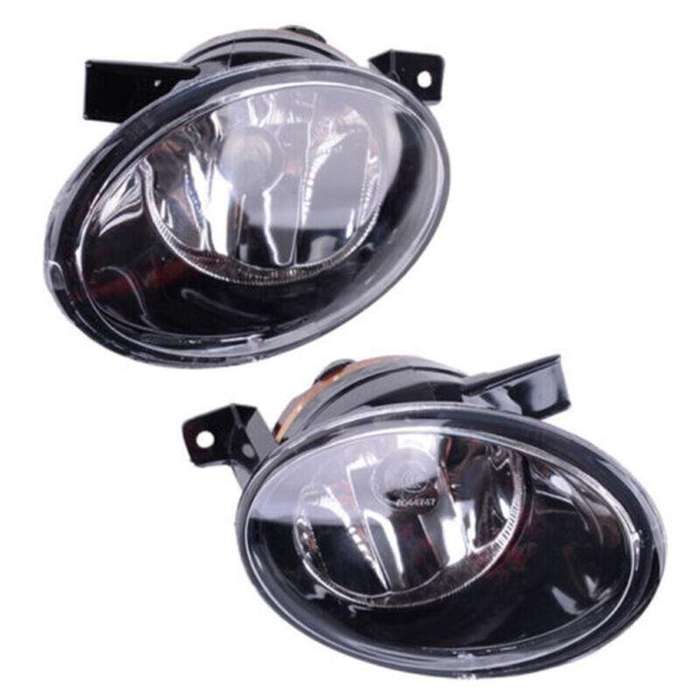 Front Bumper Fog Lamps Lights Halogen Bulb For VW Touareg 2011-2014 Pair