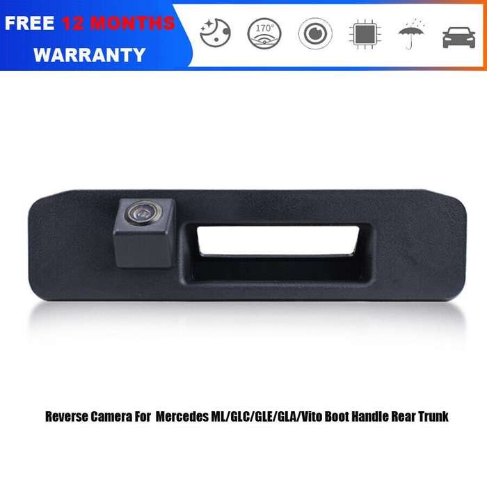 Car Rear View Parking Camera For Mercedes G/GL-Class W463 X164 Boot Handle Trunk