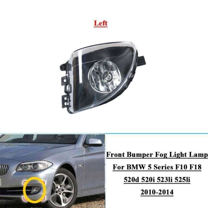 Front Bumper LED Fog Light For BMW 5 Series F10 F18 2010-2014 Left 63177216885
