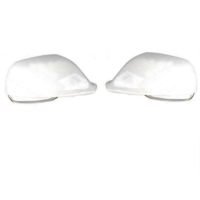 Pair Door Wing Rearview Mirror Cover Shell Cap For Audi Q5 2009-2015 Q7 07-15