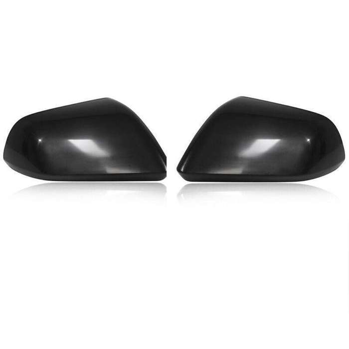 Pair Rear View Mirror Cover Primed Cap For Ford Mustang 2015-2020