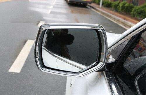 Fit For Cadillac CT6 2016-2020 ABS Chrome Rear View Side Door Mirror Frame Cover