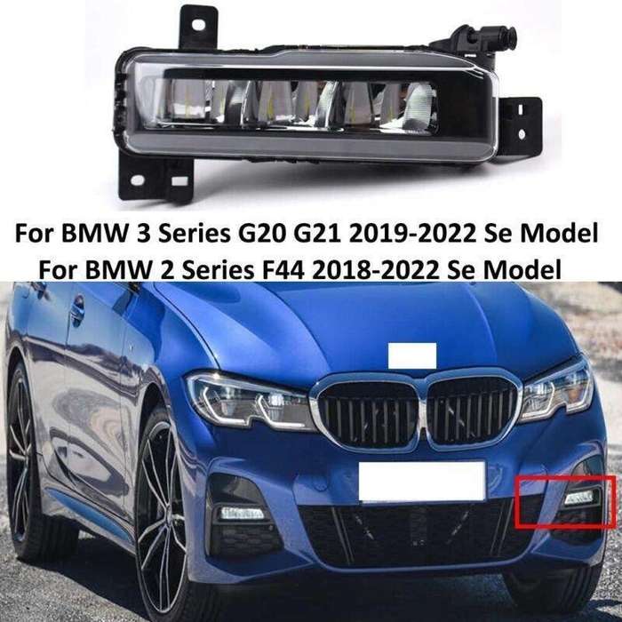 For BMW 3 Series G20 G21 2019-2022 2 Series F44 2018-2022 LED Fog Lamp Left Side