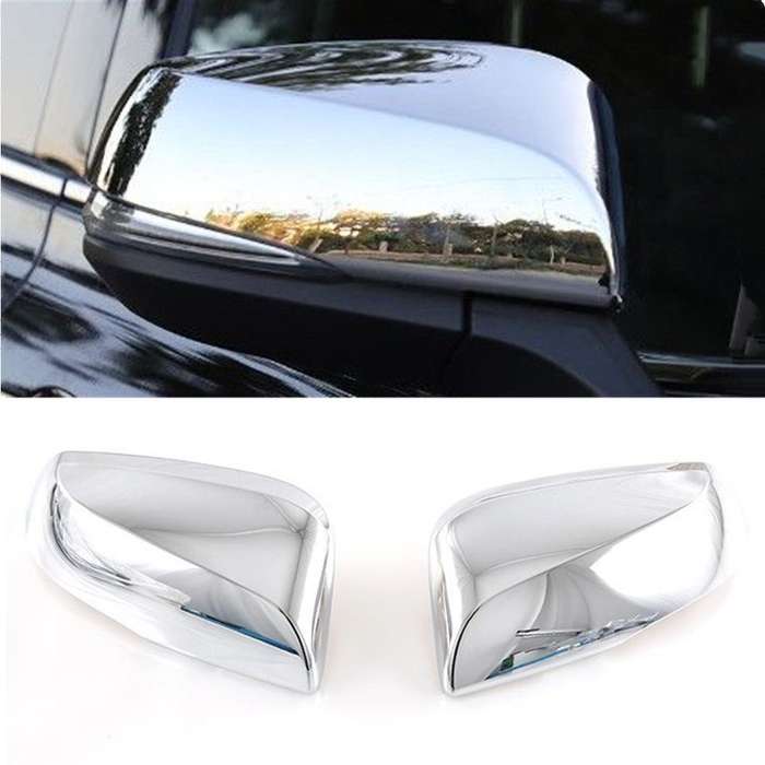 For Toyota Highlander 2020-2023 Chrome Side Door Rearview Mirror Cover Trim Cap