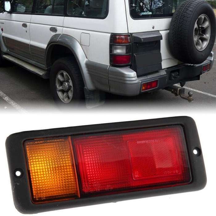Left Driver Side Rear Bumper Lamp For Mitsubishi Pajero Montero Shogun 1990-1999