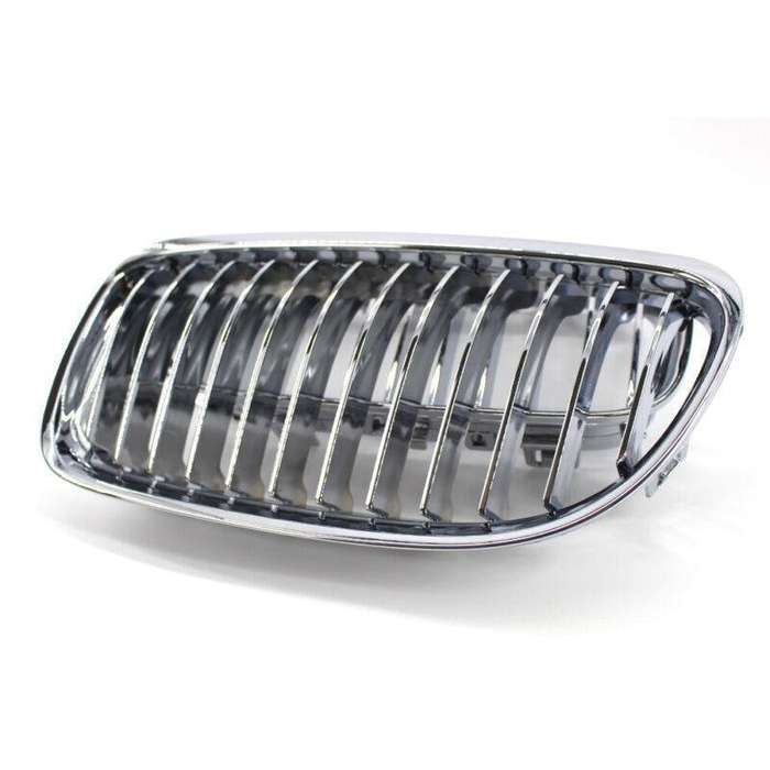 2X/Set Chrome Silver Car Front Grille fit for BMW 3 Series E90 09-11 Mesh Grill