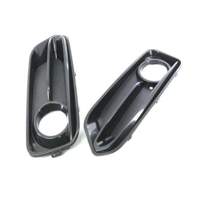Front Bumper Fog Light Grille For BMW 1 Series F20 F21 LCI 15-19 Sport Pair