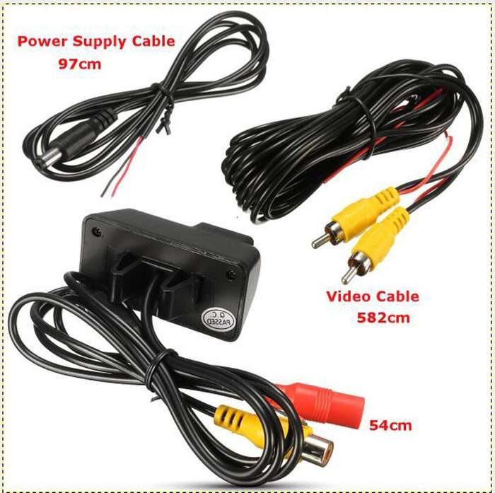 Auto Rear View Camera For Ford Transit MK7 Connect MK1 Facelift Courier