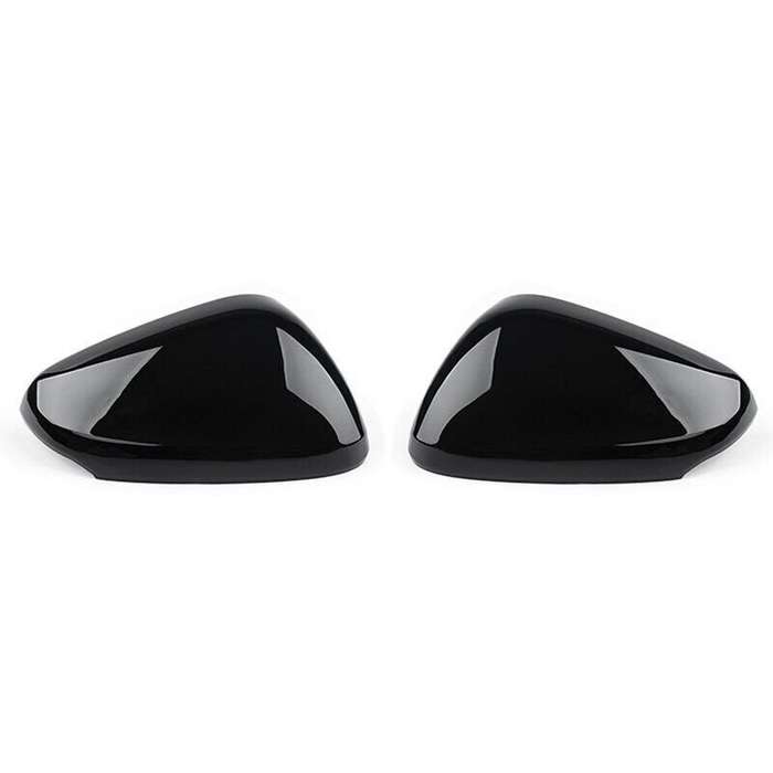 For Chevy Trailblazer 2021-2023 Gloss Black Door Rearview Mirror Cover Trim Caps