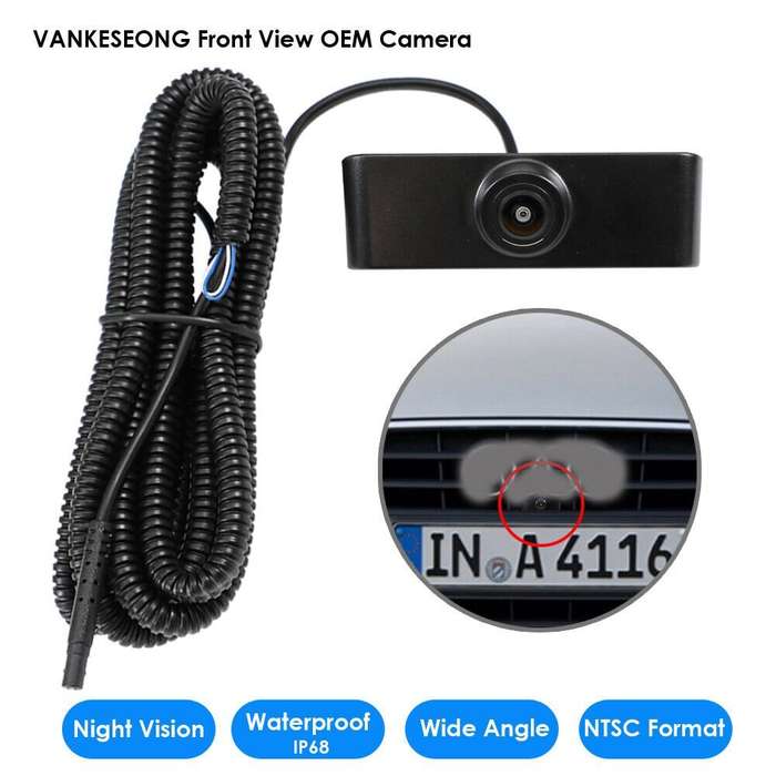 For Audi A4L 2013 OEM Front View Camera Night vision Waterproof 4089K