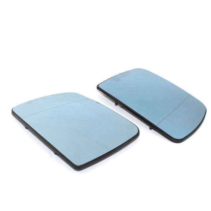 Pair of Car Door Wing Mirror Glass Heated Anti Blind Fit for BMW X5 E53 99-06