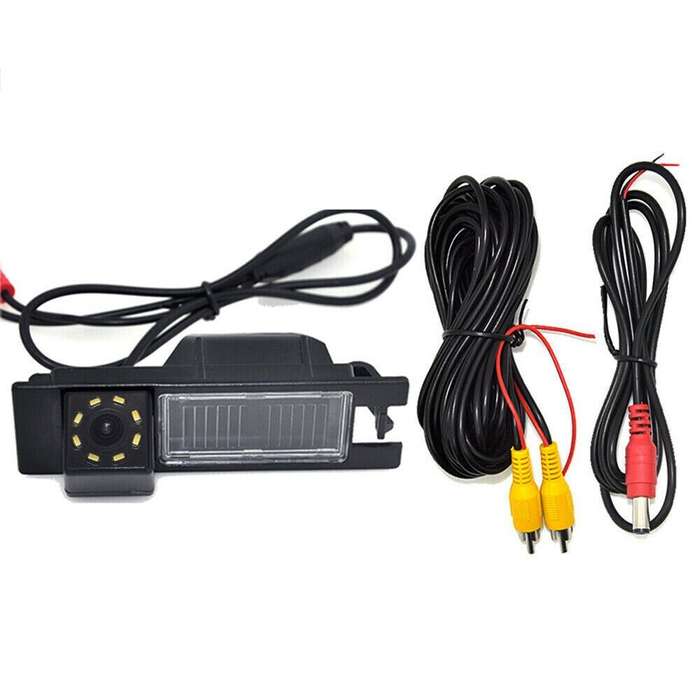 8LED CCD Auto Rear View Camera For Fiat 500L Bravo Doblo rande Punt Marea Multipla