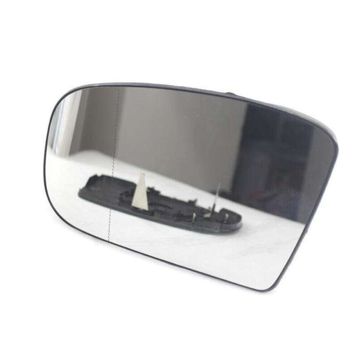 Pair of Heated Door Mirror Glass with Plate For Mercedes-Benz W220 1999-2002