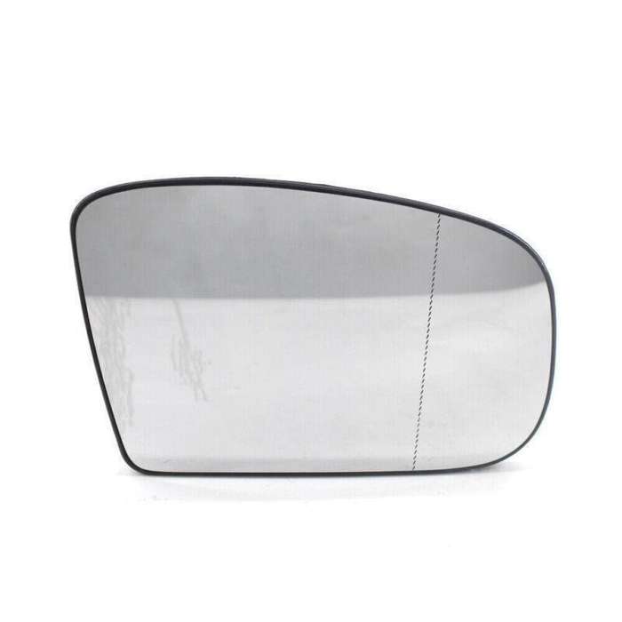 Pair of Heated Door Mirror Glass with Plate For Mercedes-Benz W220 1999-2002