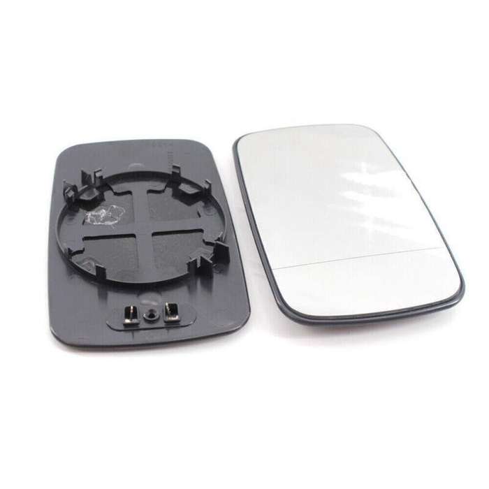 Pair View Split Heated Mirror White Glass Fit for BMW E39/E46 99-05 Pair Sedan