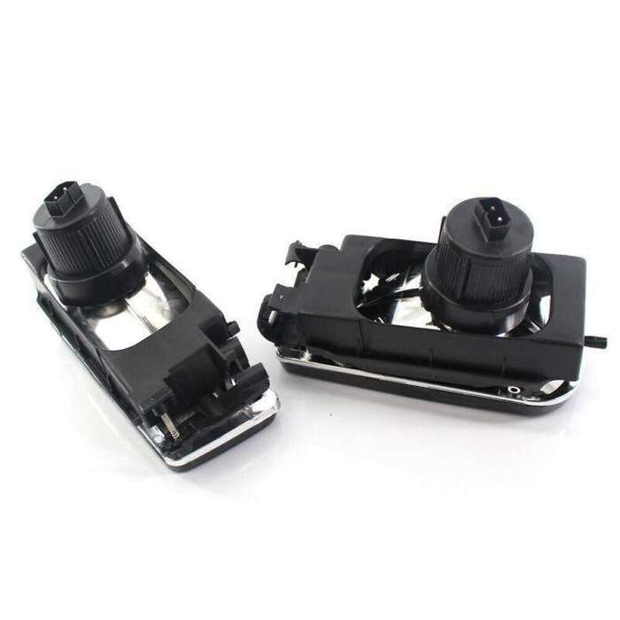 For 1992-1998 BMW E36 3 SERIES REPLACEMENT FOG LIGHTS LAMPS CRYSTAL BLACK LENS