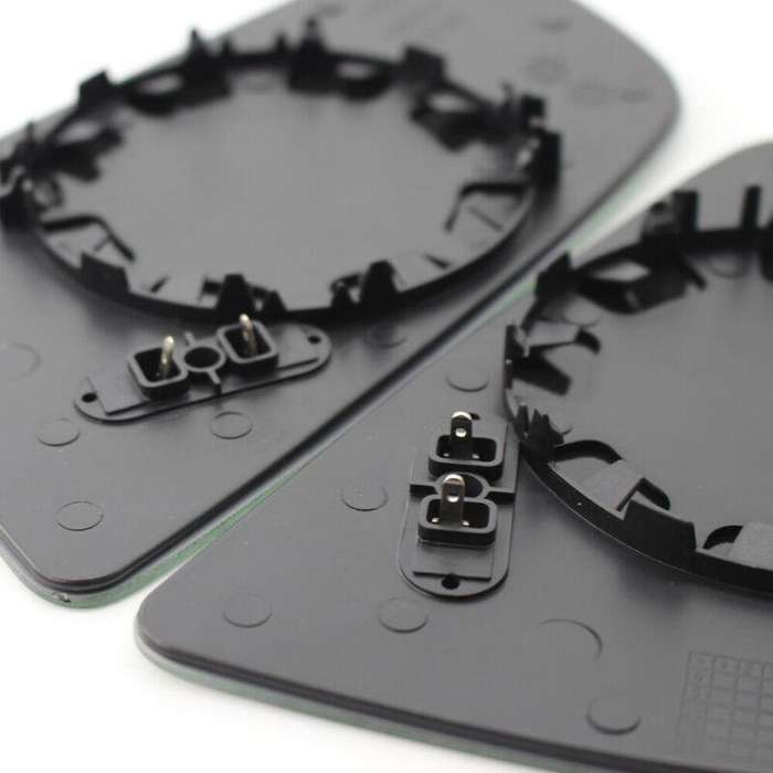 Pair of Review Mirror Glass Heated Anti Blind Spot 6 AC fit for BMW E60 E63 E64