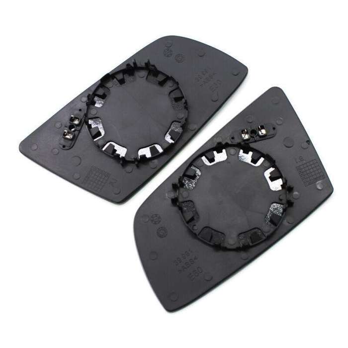 Pair of Review Mirror Glass Heated Anti Blind Spot 6 AC fit for BMW E60 E63 E64