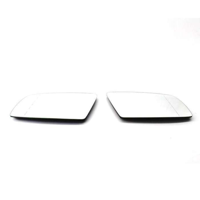 Pair of Review Mirror Glass Heated Anti Blind Spot 6 AC fit for BMW E60 E63 E64