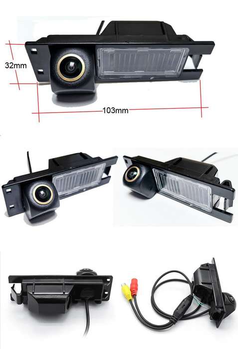 170° AHD 1080P Auto Rear View Camera For Fiat Multipla Punto MK3 Nissan Primastar