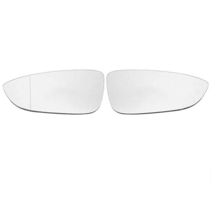 2pcs Set Side Door Wing Rearview Mirror Glass For 2009-2012 VW PASSAT CC