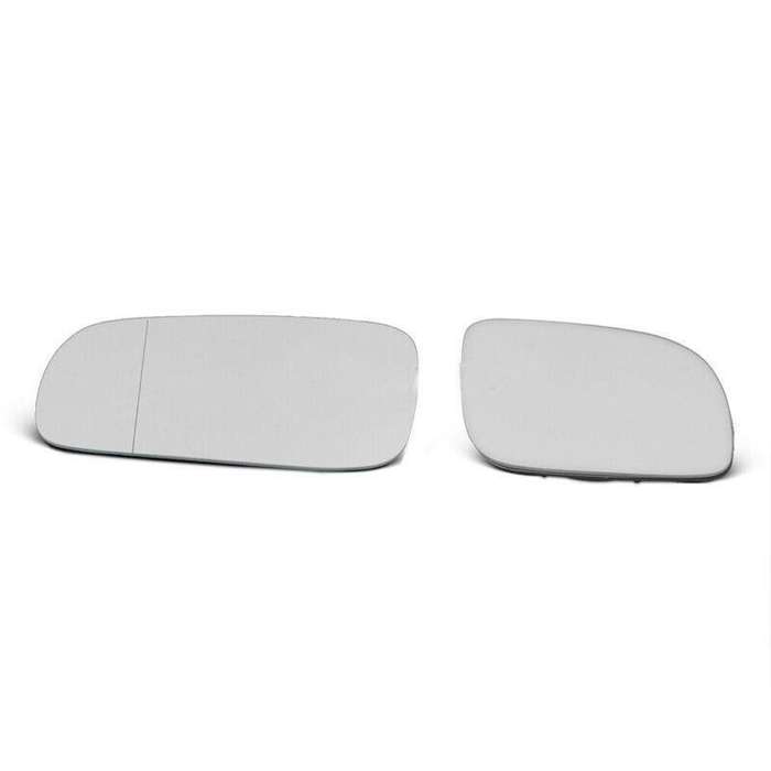 Exterior View Mirror Glass With Backing For VW Golf 4 MK4 1998-2006 Pair