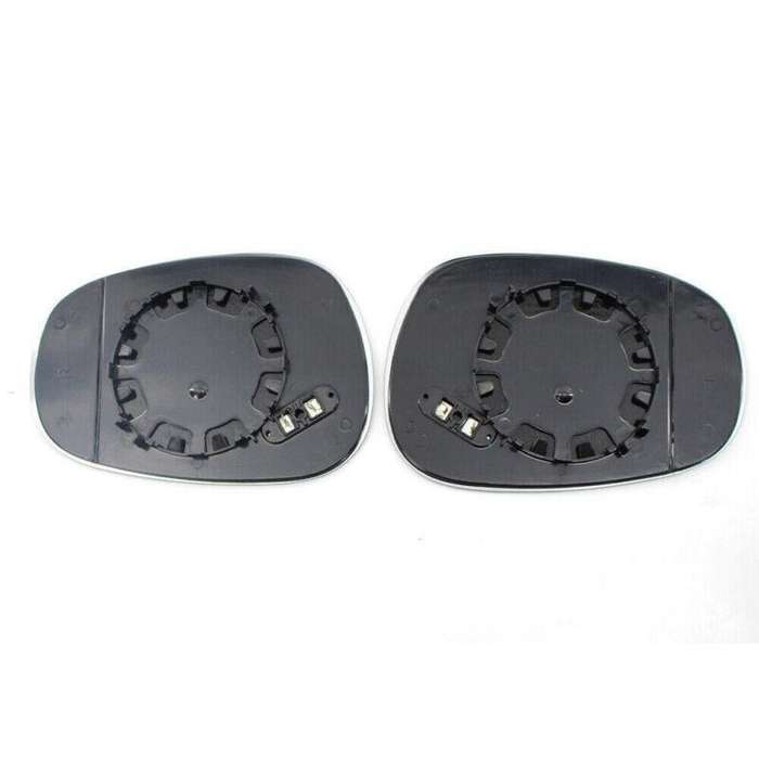Pair fit for BMW E90 E92 E93 LCI Wing Mirror Glass White Heated Blind Spot