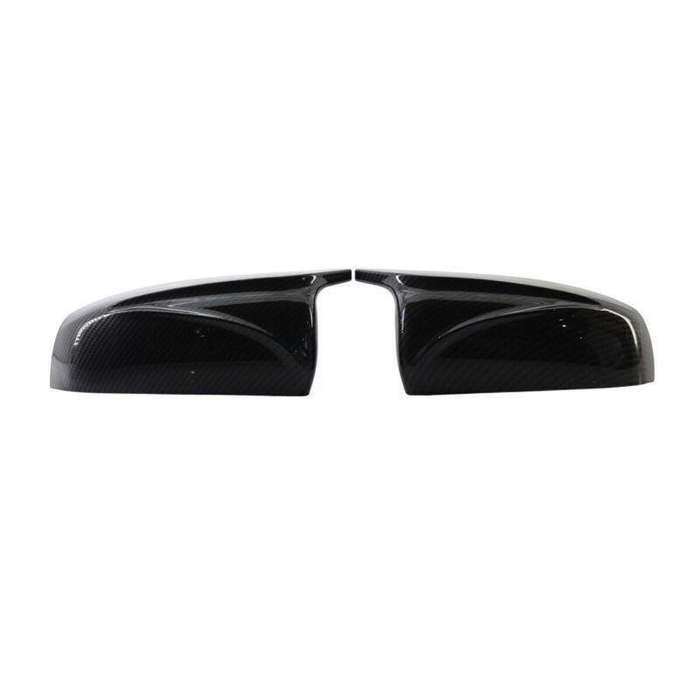 Fit For BMW X5 X6 E70 E71 07-13 Carbon Fiber Door Side Mirror Cover Cap LH&amp;RH