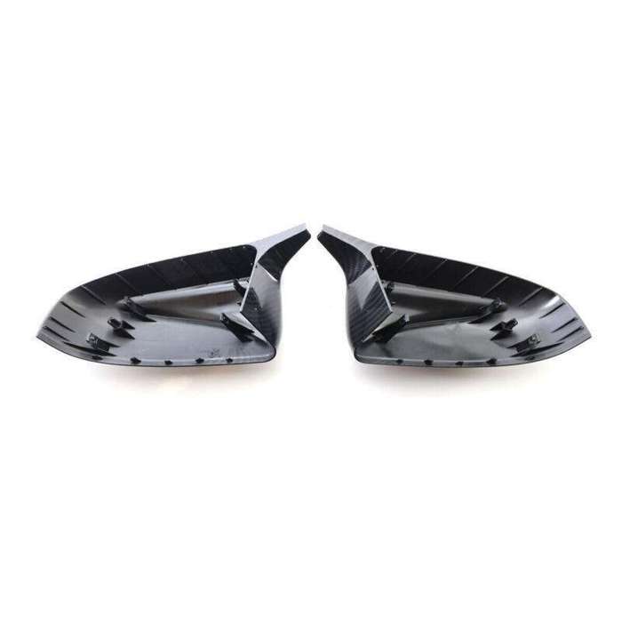 Fit For BMW X5 X6 E70 E71 07-13 Carbon Fiber Door Side Mirror Cover Cap LH&amp;RH