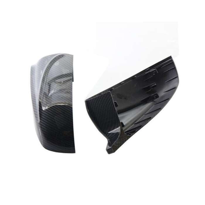 Fit For BMW X5 X6 E70 E71 07-13 Carbon Fiber Door Side Mirror Cover Cap LH&amp;RH
